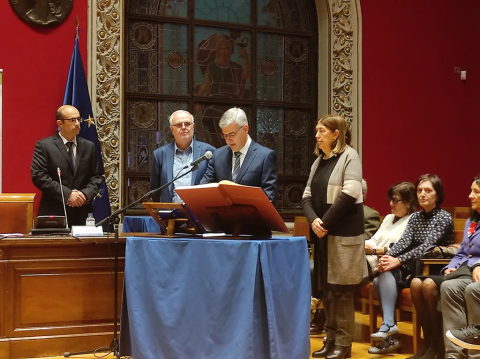 Toma de posesión solemne de Javier Giralt como presidente de la Academia